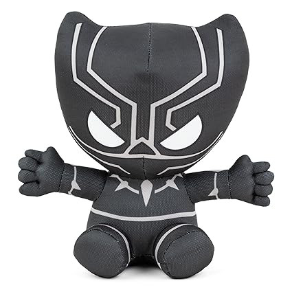 TA Mirada Marvel Black Panther Soft Plush Toy – 23cm | Official Licensed Superhero Stuffed for Kids, Boys & Girls | Super Soft Cuddly Character Toy for Fans | Ideal for Birthday Gifts/Christmas/Diwali