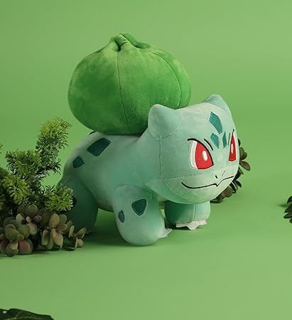 TA Mirada Pokémon Bulbasaur Soft Plush Toy – 22cm | Official Licensed Cute Green Stuffed for Kids, Boys & Girls | Super Soft & Comfortable Plush | Ideal Gift for Birthday & Festivals