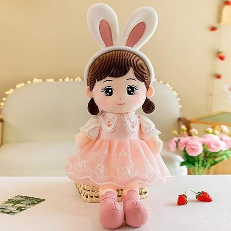 TA SCOOBA Super Soft Furry Wings Doll 50cm Medium Size Single piece Pink Color