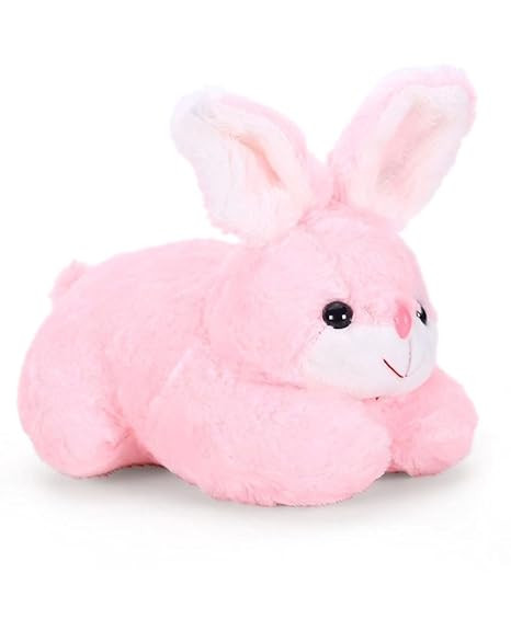 TA Babique Cute Pink Rabbit Soft Toys 26 cm (Pink)