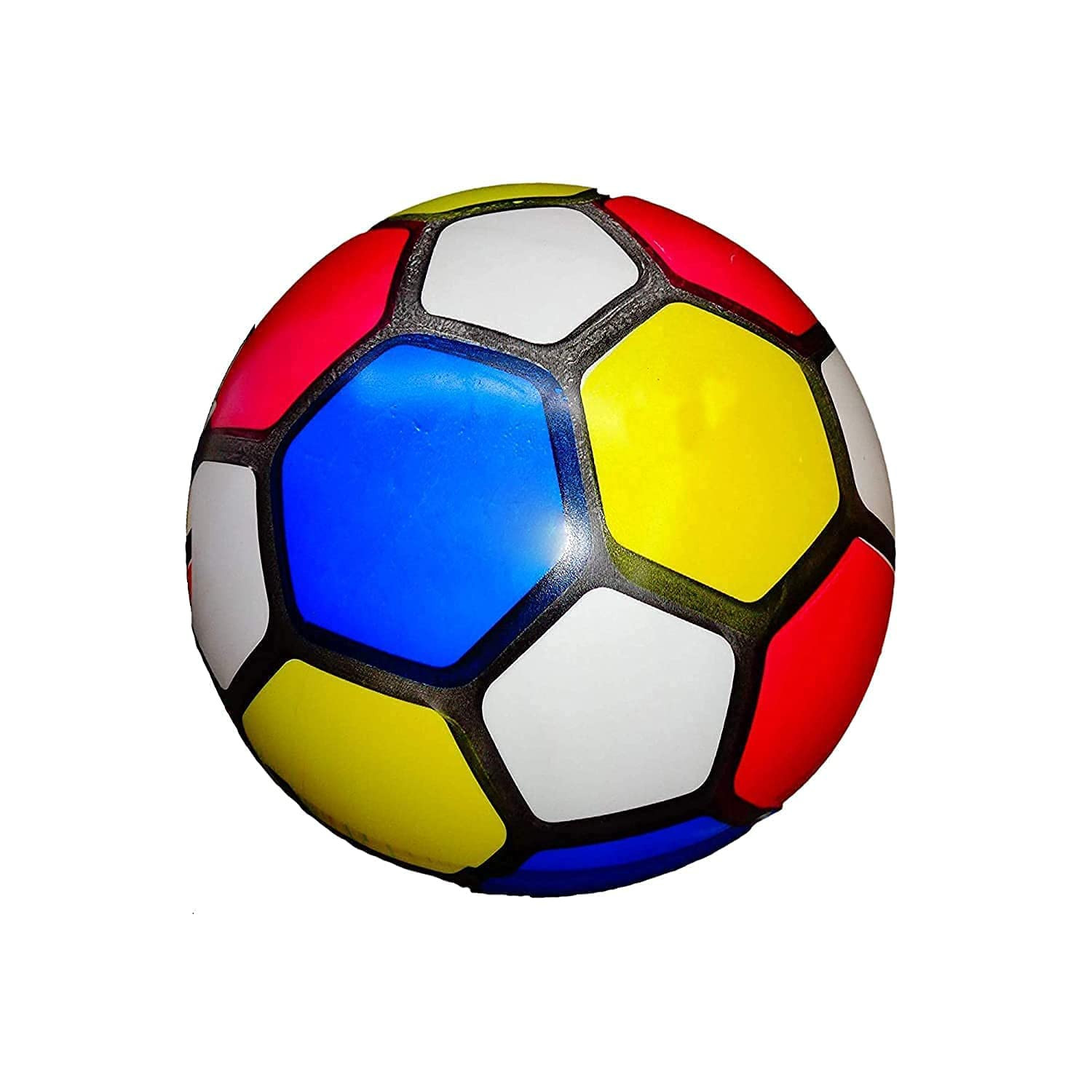 BuzzingBee™ Inflatable Multicolour Beach Activity Ball for Kids [ Without Pin ], Pack of 1