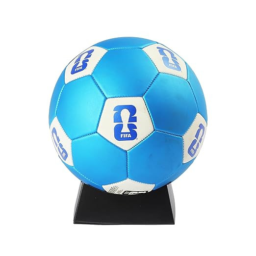 World Cup 2026 Official Licensed Merchandise | Size 5 Football | Metallic Blue
