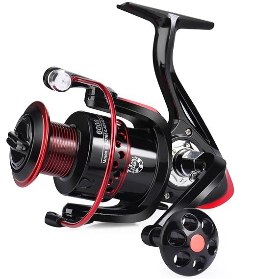 Spinning Reels, Light Weight and Ultra Smooth Powerful Spinning Reels for Saltwater and Freshwater Fishing-5000