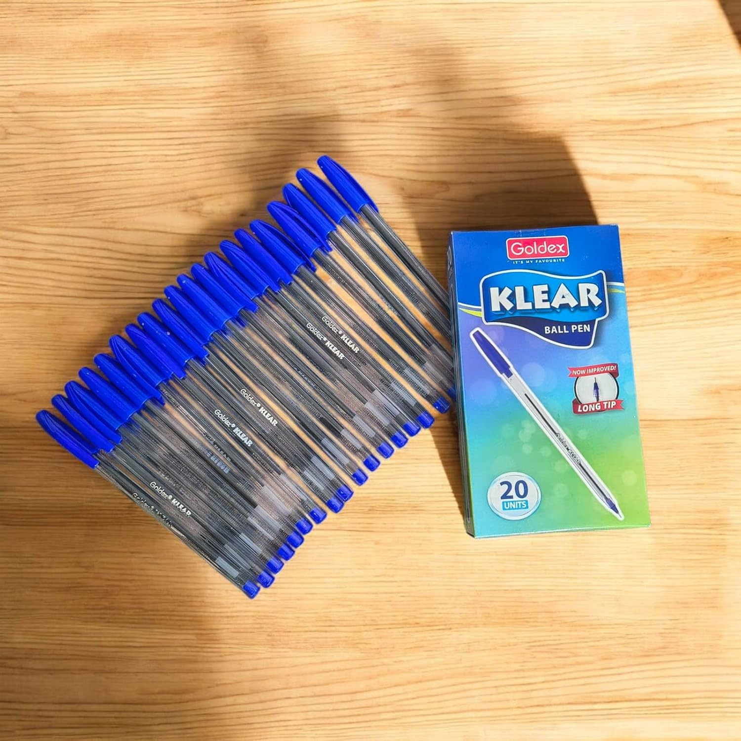 Ball Pen Set - (Blue Ink) Pack of 20 PEN FOR STUDENTS & OFFICE STATIONERY