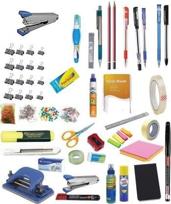 All in 37 Items Stationery for Office, School, Shop & Hospital Office Set