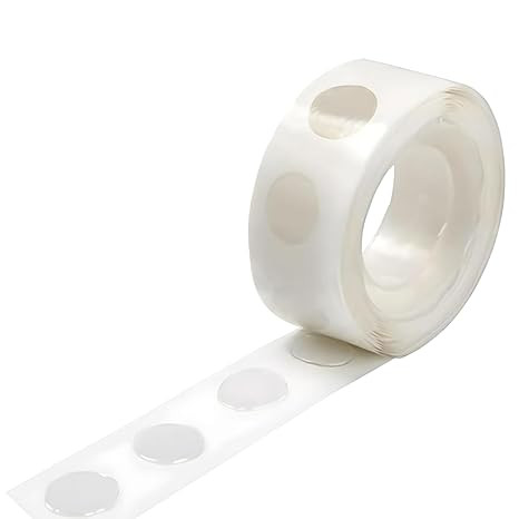Glue Dots For Balloons - Set of 1 Pc (100 Dots) Balloon Glue Dots | Glue Dot Tape For Balloons | Balloon Glue Dot For Decoration | Balloon Decoration Kit