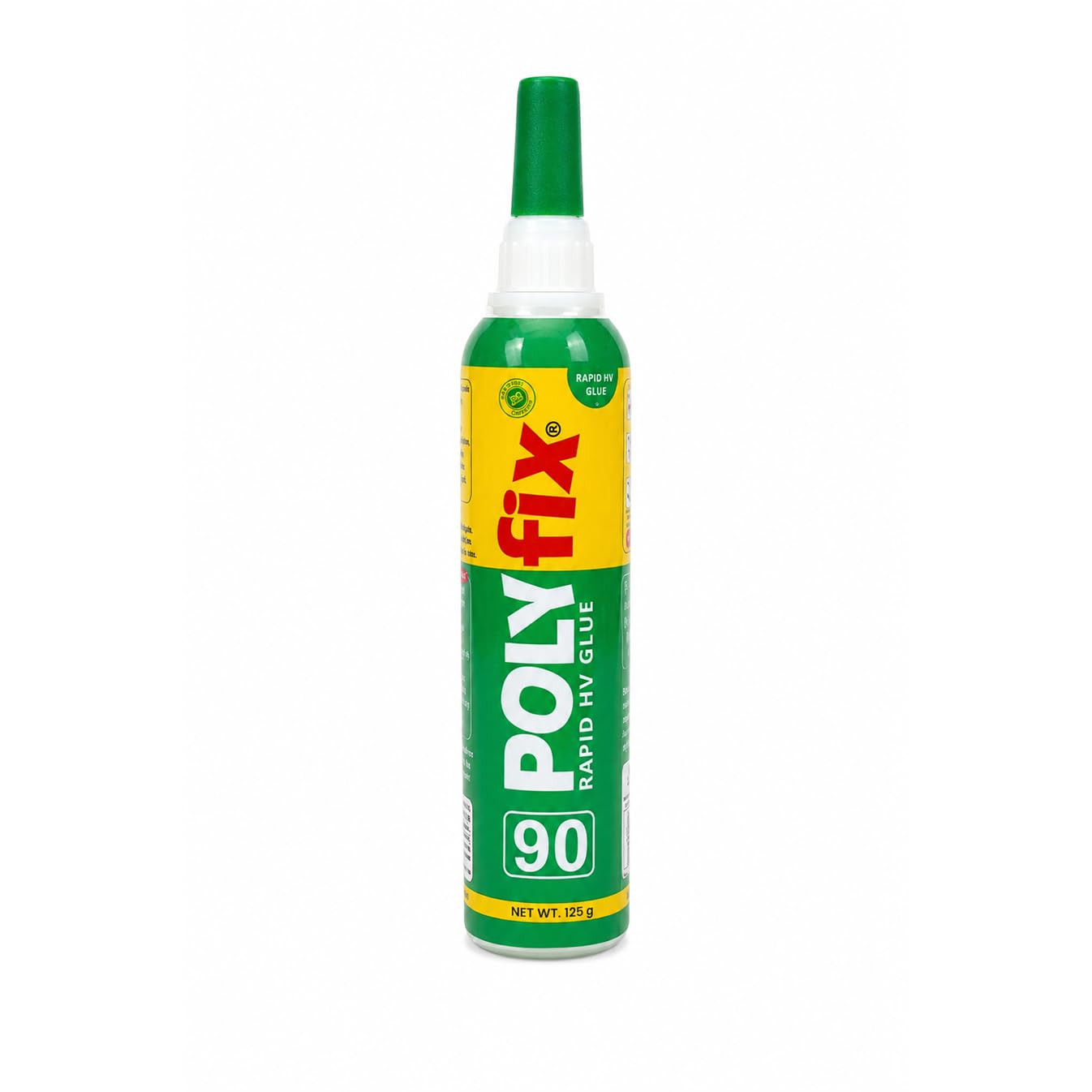 Polyfix Rapid HV Glue for adhesion of MDF, Furniture, PVC/WPC board, Mica, Charcoal, Rubber, Ceramics, Metals, Plastics, Stone, Marble etc. - 125g