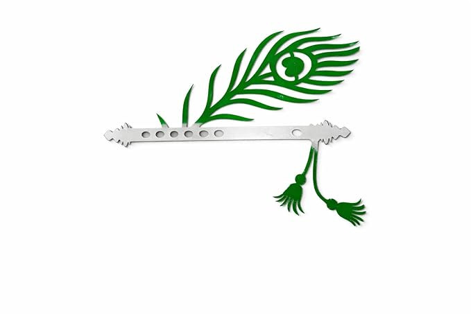 KRISHNA BASURI WALL DECOR Metal Wall Art Sculpture for Living Room, Bedroom, Dining Hall, Farmhouse