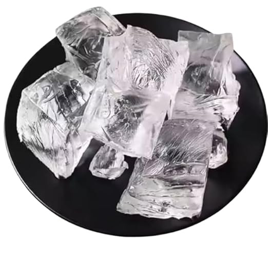 Crystal Clear Paraffin Gel Wax – Fully Refined Ice Wax for Candle Making, DIY Crafts, and Decorative Candles | Premium Transparent Wax for Unique Gel Candles (500, Grams)
