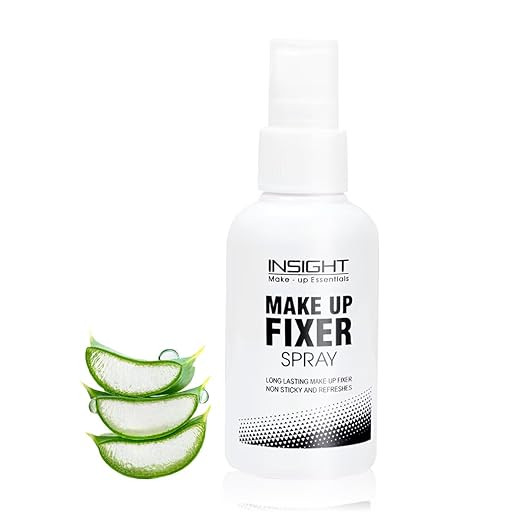 INSIGHT Makeup Fixer for Long Lasting Makeup, Infused with Aloe Vera for Instant Hydration, Gives Natural Glow & Soothes Skin, Non-Greasy Formula, Hydrating & Refreshing (75 ml)