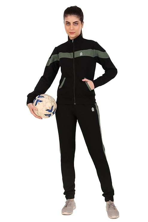 Women's Atheletic Gym Running Sports Track Suit | Regular Casual Fit | Track Suit for Girls & Women