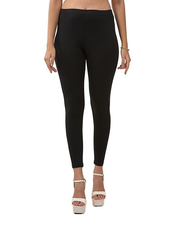 High-Stretch, Comfortable Activewear for Women – Perfect for Yoga, Gym, Running & Casual Wear | Soft, Breathable & Flexible (Black Color) Leggings