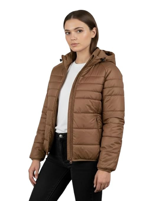FYLTR Women's Puffer Standard Length Stylish Winter Jacket | Winter Waterproof Jacket for Women | Jacket for Women | Perfect for Travel