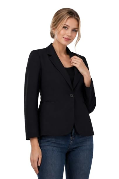 Women's Blazer Coat || Regular Fit || Executive/Formal/Casual All-Season, Versatile & Fashionable Fully Lined Blazer