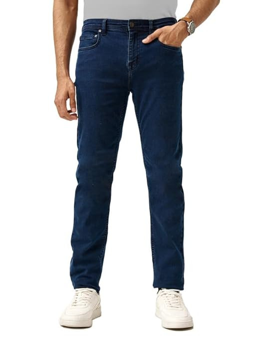Slim Fit Stretchable Jeans for Men | Mens Denim Cotton Pants | Stylish Ankle Length Jean