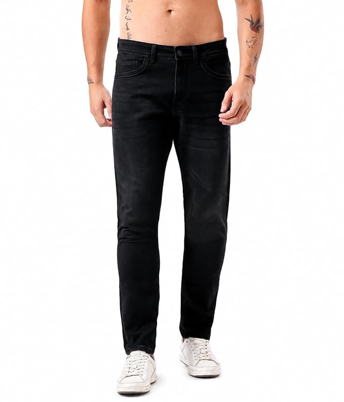 Men's Cool Tech Jeans All Degree Anti Odor UV Protectant Travel Edition Mid Rise Denim Pants | Stretchable Comfort Cotton Rich