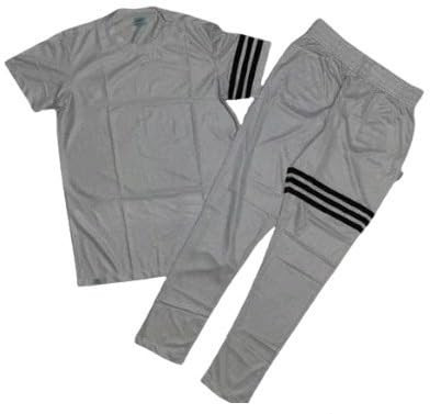 Men's Track Suit Pair - High-Performance Polyester Lycra Blend for Comfortable Workouts and Casual Style
