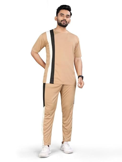 Men’s Summer Sportssuit– Comfortable Track Pants-tshirt-Dream GREY C1_P3