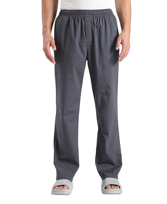Jockey RM09 Men Super Combed Cotton Relaxed Fit Pyjama with Side Pockets