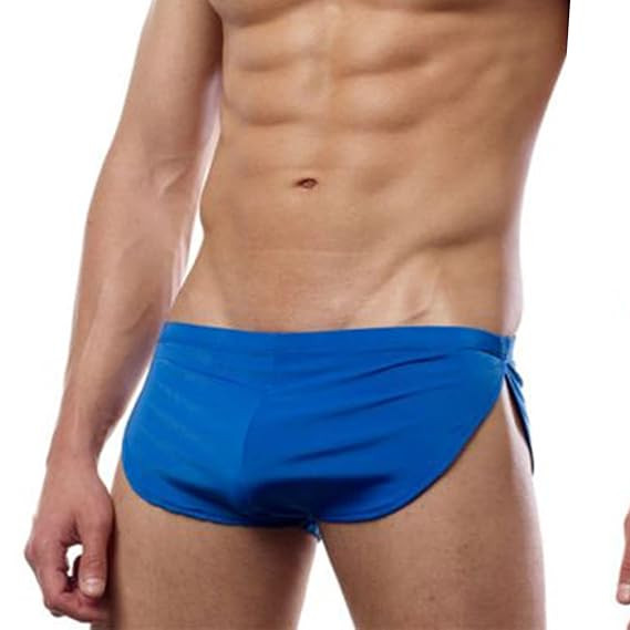 NewFashionCloth Men's Stylish & Comfortable Polyester Spandex Sexy Thong Briefs Underwear, Fit to S,M & L