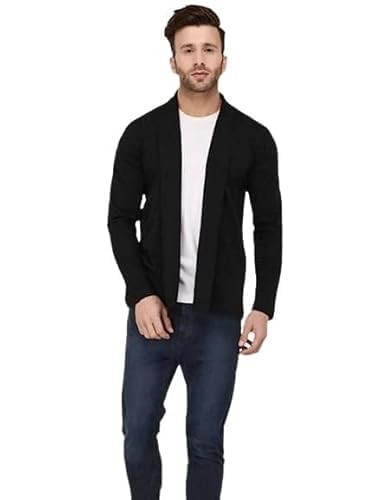 Men's Stylish Cotton Plain Shrug/Cardigans Casual Wear