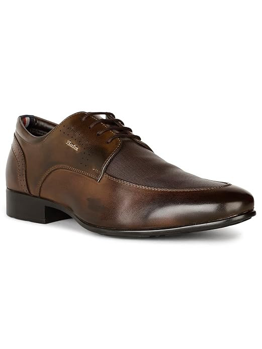Bata Hagrid Derby Men's Brown Formal Shoes