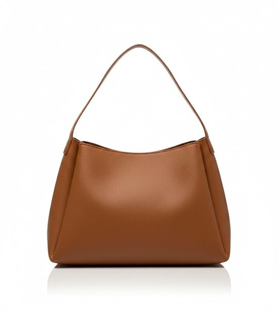 TA Women Shoulder Purse Office Tote Work Handbag Structured Carry Bag with Large Capacity Satchel Elegant Professional Ladies Fashion Accessory for College Shopping Everyday Use | Premium Leather Bags