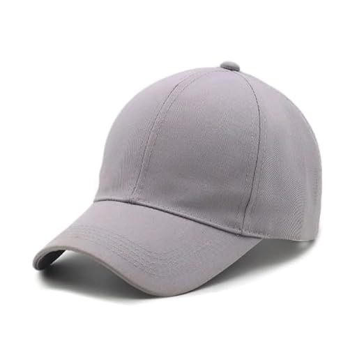 TA Baseball Cotton Plain Adjustable Cap for Men & Women | Lightweight Sports & Casual Outdoor Hat with Strap (Free Size)