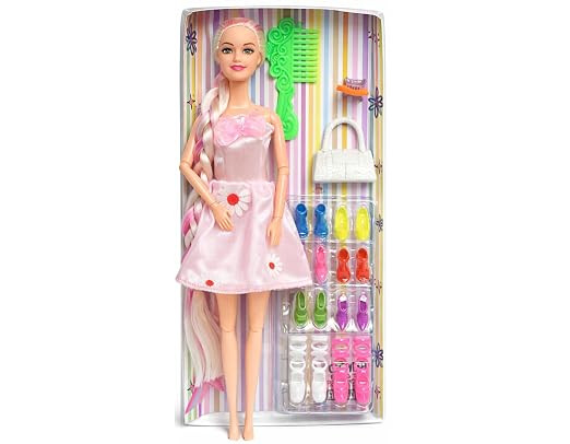 TA Fashion Girl Doll/Doll Toy for Kids/Doll for Girls with Accessories (Multicolour)