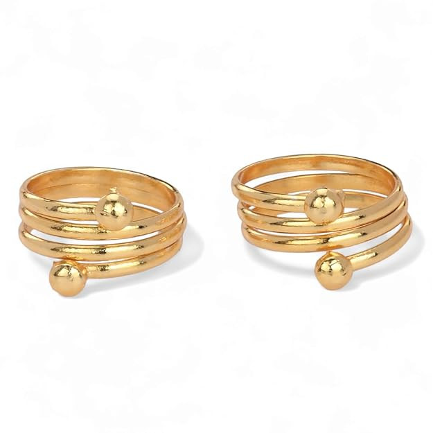 TA  Toe Rings Adjustable, Traditional & Fashionable Accessories for Women