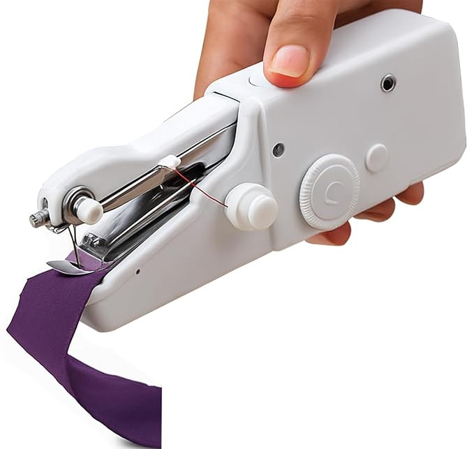 TA  Handy Stitch Mini Hand Sewing Machine | Portable Stapler-Style Silai Machine for Quick Repairs, Home Tailoring & Emergency Stitching | Lightweight Handheld Sewing Tool (Handy Stitch)