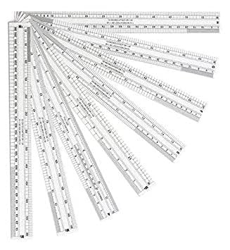 TA Triangle Card Board Drafting Scale Paper for Engineering Drawing and Architecture Students | Durable Drawing Sheet Board with Printed Scale Guide | Ideal for Practice, Sketching & Technical Work