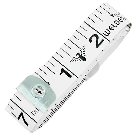TA  Soft Tape Measure Double Scale Body Sewing Flexible Ruler for Weight Loss Medical Body Measurement Sewing Tailor Craft Vinyl Ruler 150CM 60 IN -1Pc (Pristine White)