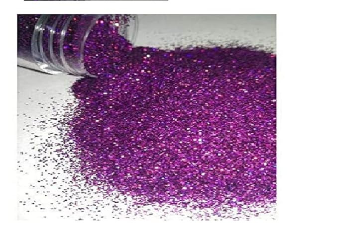 TA Rangwala Glitter Powder for, Resin Jewelry, and for Arts and Crafts (Color Purple) MODEL21