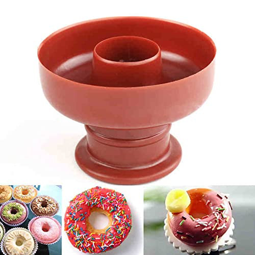 TA Donut Cutter (Plastic), 1pc Donut Cutter Bakeware Mould, Cake Tools,Cake Decoration Muffin Cupcake Moulds (XN-Y892-GERS_BZ)