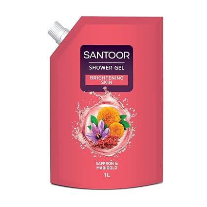 TA SANTOOR SHOWER GEL SAFFRON & MARIGOLD 1L