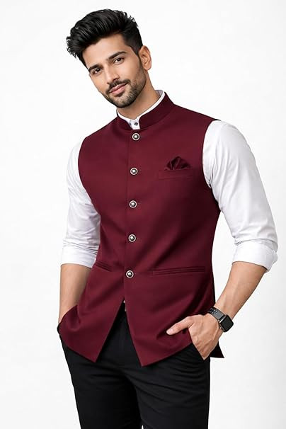 TA Men Ethnic Nehru Jacket, Modi Jacket
