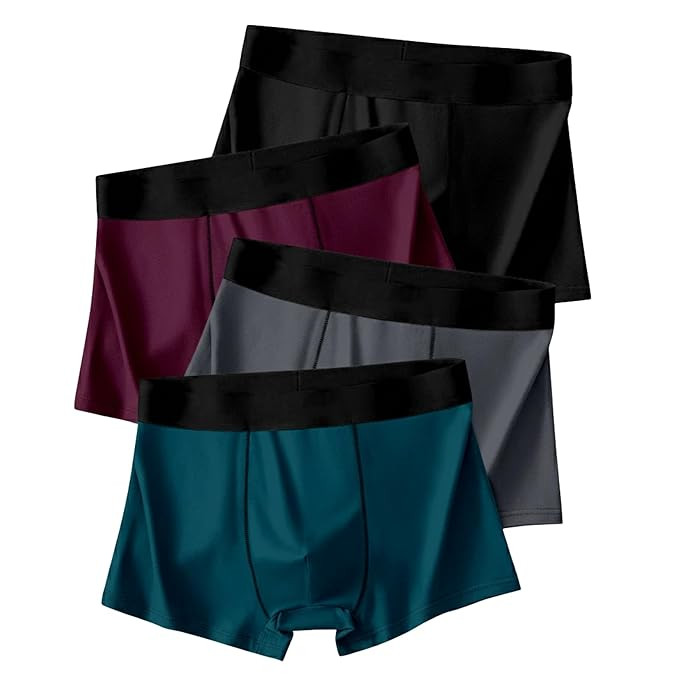 TA Men’s Printed Boxer Briefs for Everyday Wear | Premium Stretch Underwear | Comfortable Fit & No Ride-Up