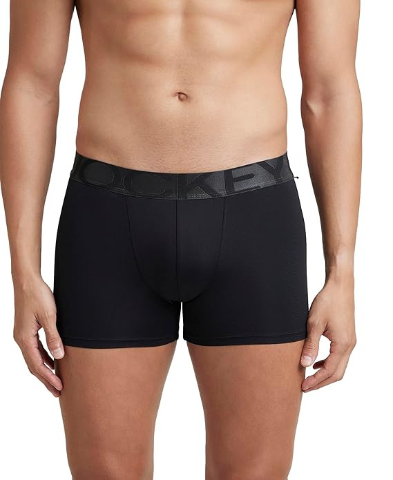 TA Jockey IC28 Men Tactel Microfiber Elastane Stretch Solid Trunk with Moisture Move Properties