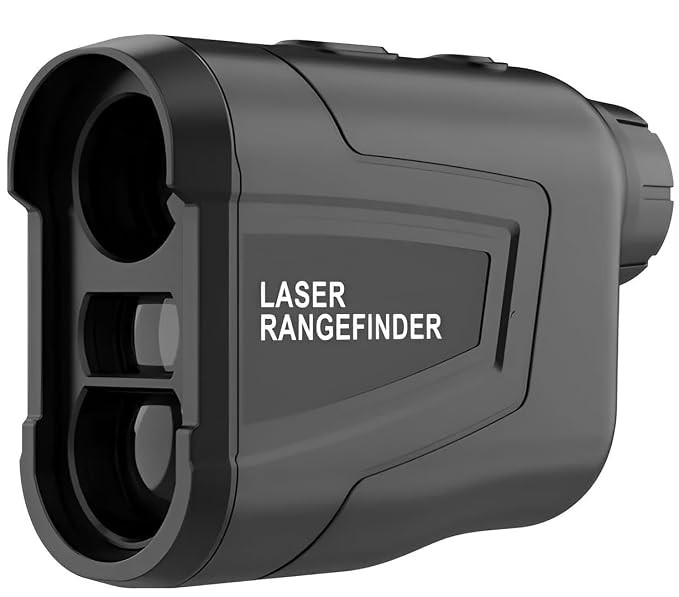 XPR3SS 1200m(1312 Yards) 750mAh Battery Rechargeable 6X Monocular Laser Rangefinder Distance Meter for Golf Slope Hunting Survey Travel Sightseeing Speed Measurement Angle & Height Measurement