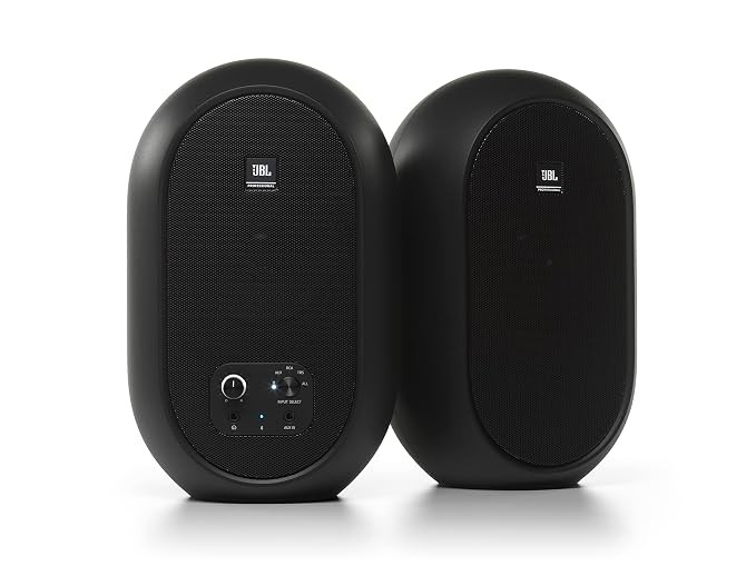 JBL Professional 104-BT Compact Desktop Reference Woofer Monitors with Bluetooth.