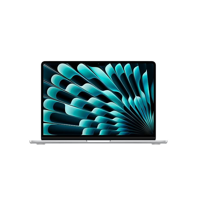Apple 2026 MacBook Air 13″ Laptop with M5 chip: AI and Apple Intelligence, 34.46 cm (13.6″) Liquid Retina Display, 16GB Unified Memory, 1TB SSD Storage, 12MP Center Stage Camera, Touch ID; Silver.