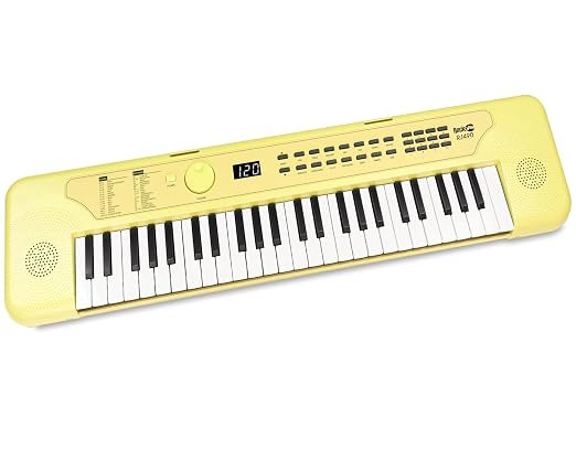 RockJam - 49-key USB keyboard piano with lessons and key stickers.