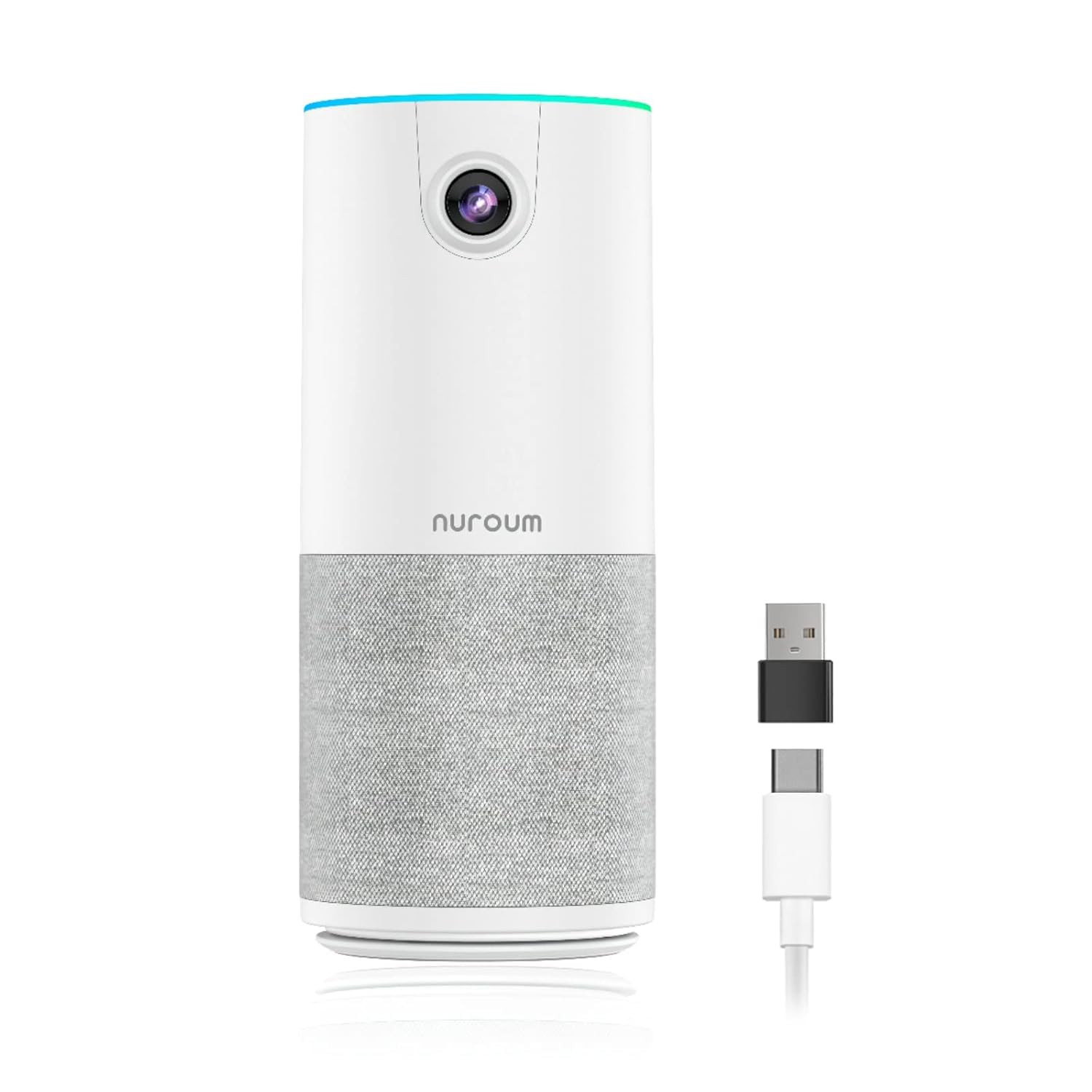 Bequest Conference Webcam/Microphone Speaker for HD1080P Video Call, Portable All-in-1 Wide-Angle 90° Camera,10ft Voice Pickup, AI Noise-Cancel, USB Plug&Play&Power, Speakerphone&Cam Meeting System